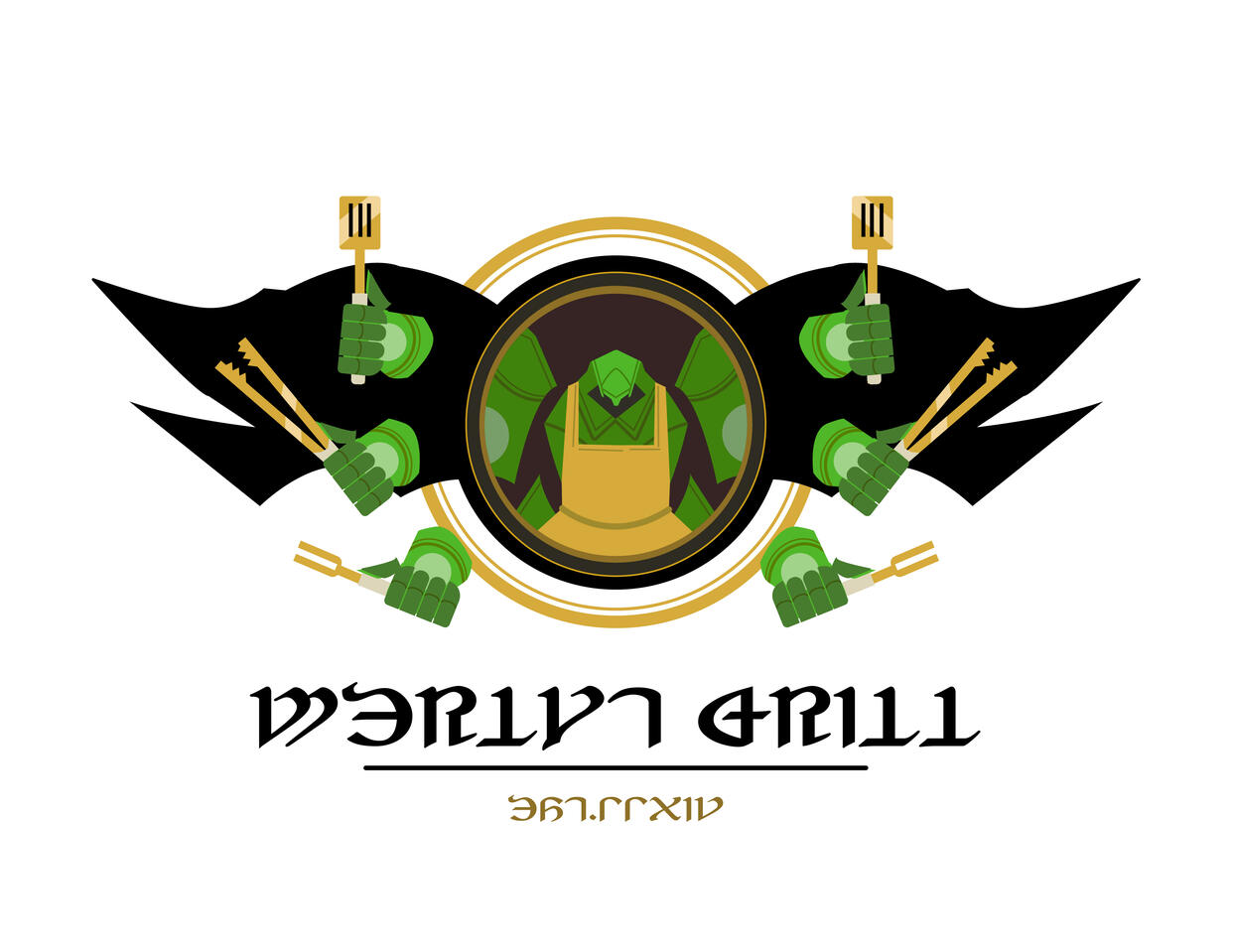 Commission Logo for Final Fantasy XIV Fan Project (Adobe Illustrator, 2026)