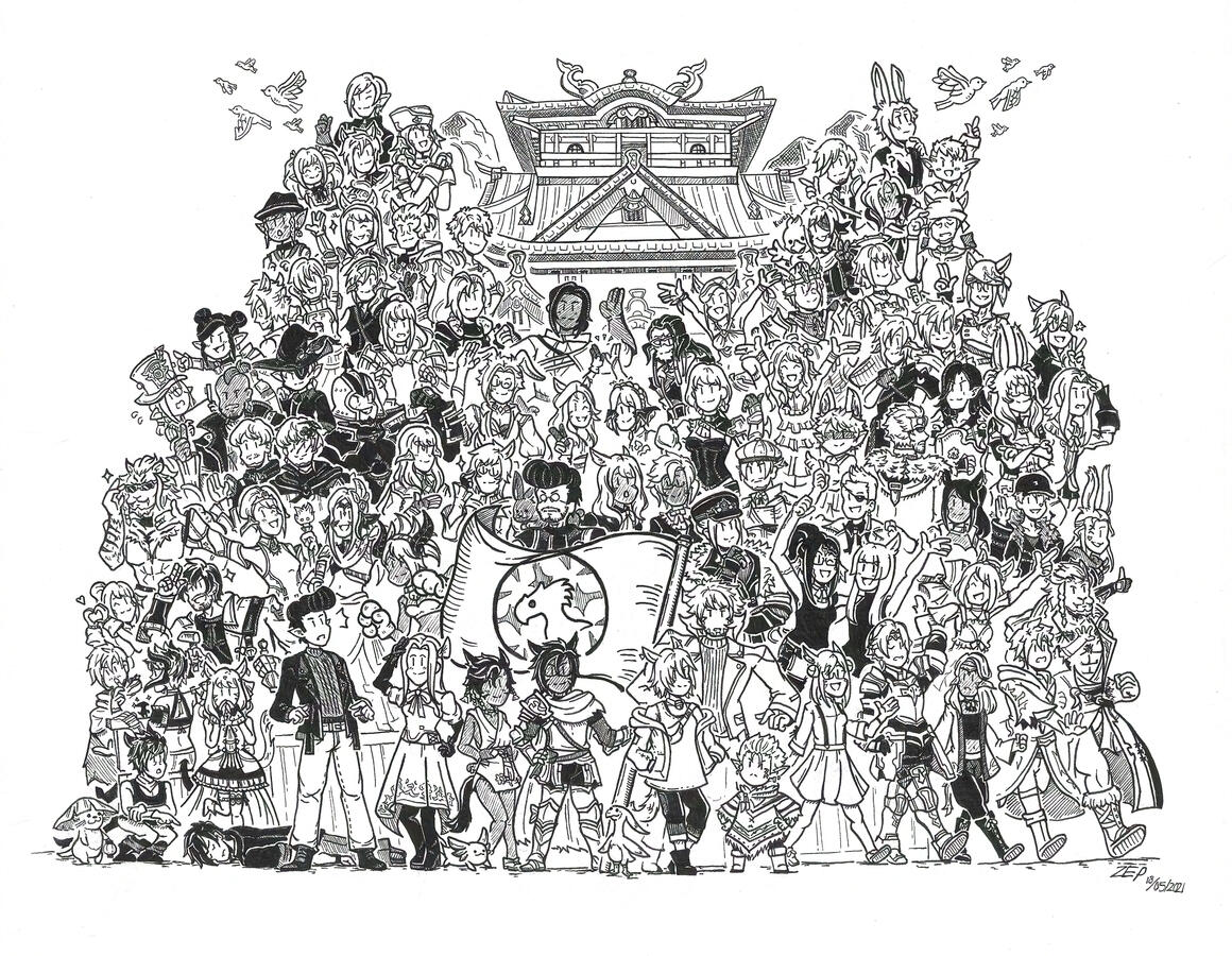 Untitled (Pencil and Ink on Paper, 2020)